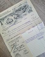 CULENBORG - TRIO SIGAREN - OUDE FAKTUUR, Postzegels en Munten, Ophalen of Verzenden, Brief