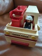 Brandweer auto van Fisher Price, Ophalen of Verzenden, Gebruikt, Auto of Voertuig