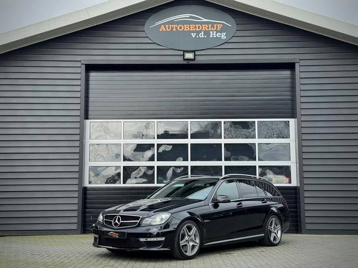 Mercedes-Benz C-klasse Estate AMG C63 2eig Org NL uniek!, Auto's, Mercedes-Benz, Bedrijf, Te koop, C-Klasse, ABS, Adaptive Cruise Control