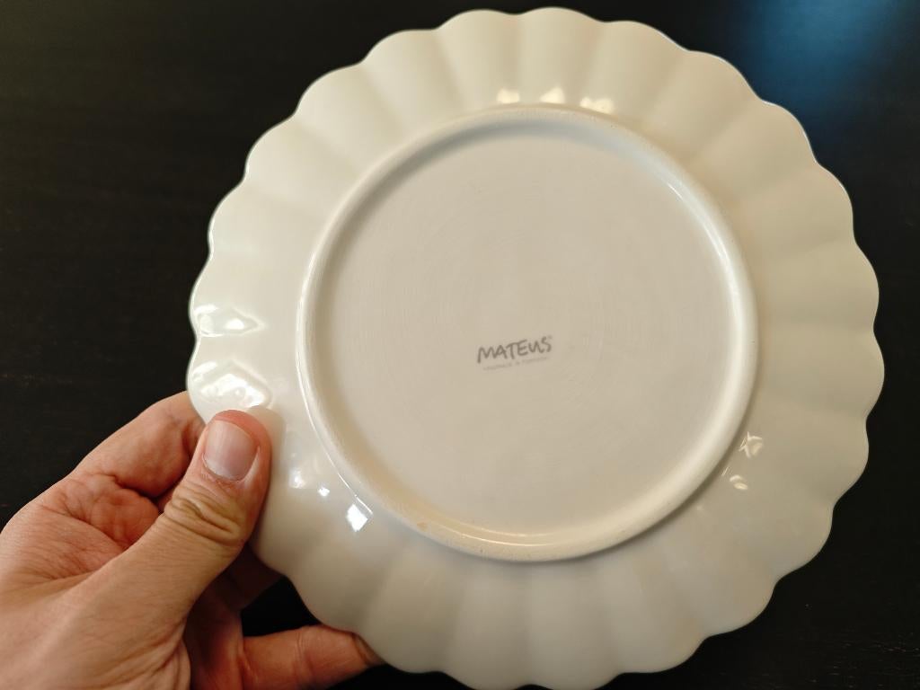 Mateus - Oyster bord 20 cm – Zand, Ophalen of Verzenden, Nieuw, Overige materialen, Pannenset