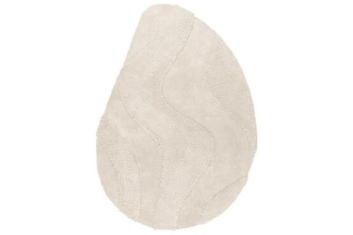 Vloerkleed Milano MIL802, Huis en Inrichting, Stoffering | Tapijten en Kleden, Nieuw, 150 tot 200 cm, 200 cm of meer, Ovaal, Wit