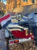 Perfecte eerste sloep – met nieuwe trailer en accessoires, Watersport en Boten, Sloepen, Ophalen, Tot 10 pk, Zo goed als nieuw