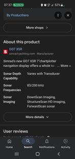 GPS voor boot - Navigatie aan boord, Watersport en Boten, Ophalen of Verzenden, Gebruikt, Gps of Kompas