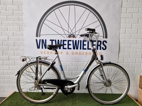 Batavus compass Damesfiets 28" 56cm D9, Fietsen en Brommers, Fietsen | Dames | Damesfietsen, Zo goed als nieuw, Batavus, Versnellingen