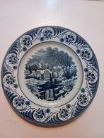 Société ceramique Maestricht wandbord nr 4 landschap., Antiek en Kunst, Antiek | Wandborden en Tegels, Ophalen of Verzenden