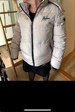 Malifaux Jas - Beige Puffer Jacket, Maat 38/40 (M), Beige, Ophalen of Verzenden, Zo goed als nieuw