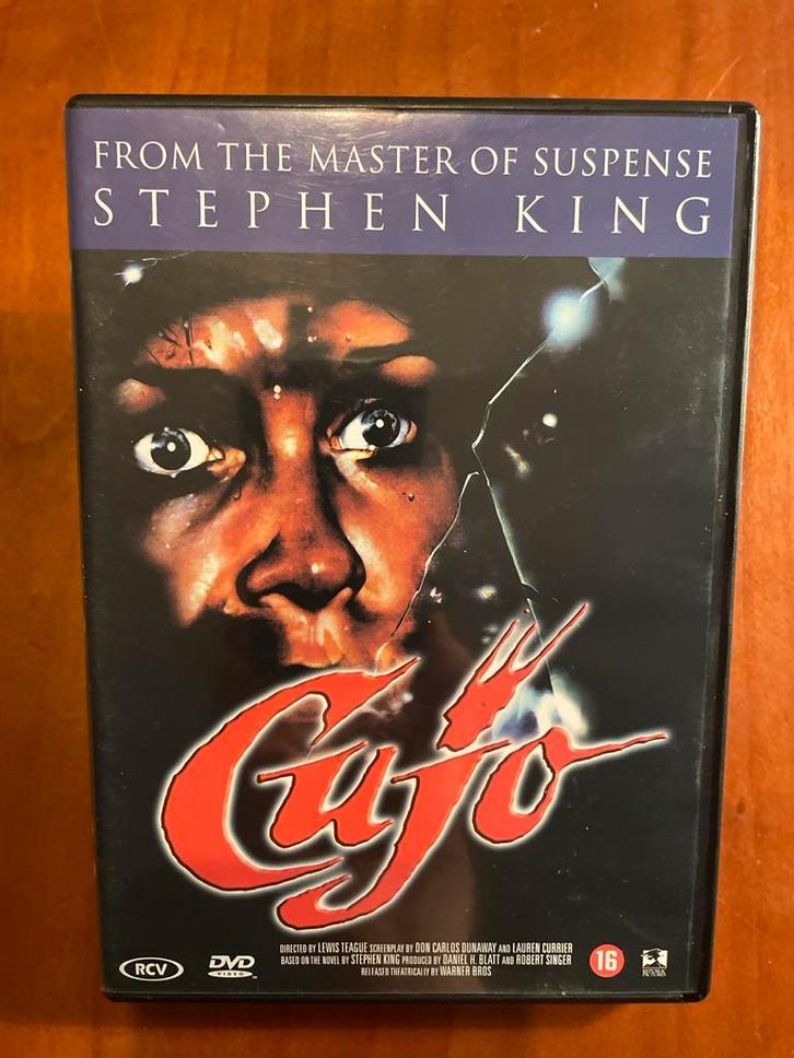 Cujo (DVD) STEPHEN KING -  80’s Horror Klassieker, Cd's en Dvd's, Dvd's | Horror, Zo goed als nieuw, Monsters, Vanaf 16 jaar, Ophalen of Verzenden