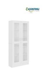 NIEUWE Vitrinekast 82,5x30x185,5 cm hoog, Met deur(en), Venlo, Glas, Nieuw