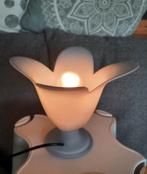 Vintage glazen bloem lamp merk VandeHeg,lees de beschrijving, Ophalen of Verzenden, Zo goed als nieuw, Glas, Minder dan 50 cm