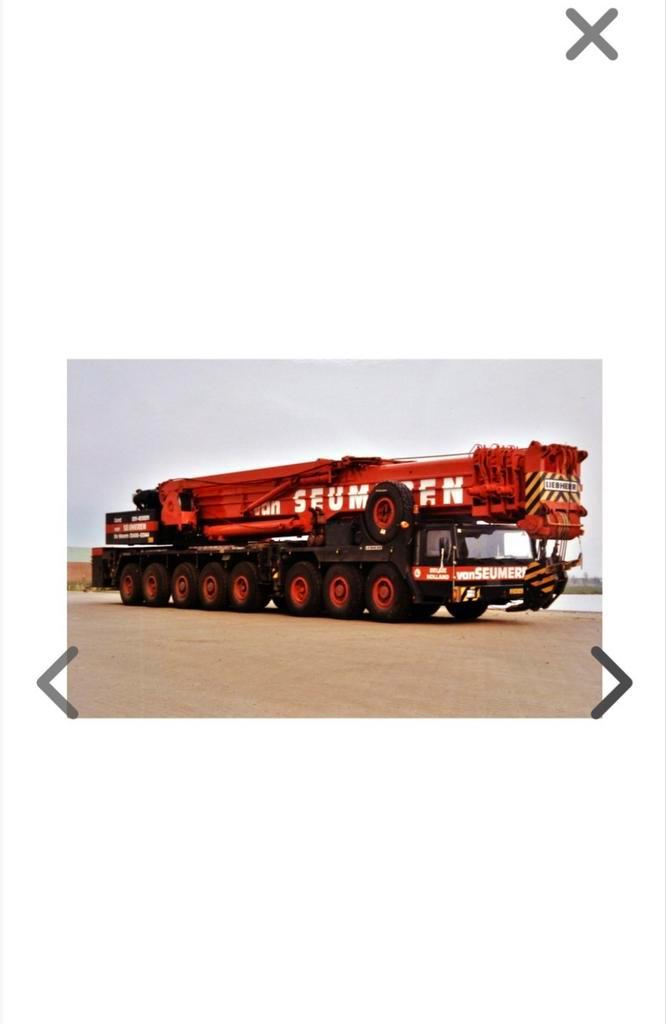 Gezocht!!  Ycc Ltm 1400 van seumeren, zie omschrijving, Hobby en Vrije tijd, Modelauto's | 1:50, Zo goed als nieuw, Hijskraan, Tractor of Landbouw