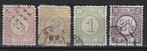 Nederland 30 31 32 33 geb Cijfer 1876 ; OUD NEDERLAND 10% CW, Postzegels en Munten, Postzegels | Nederland, Verzenden, T/m 1940