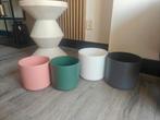Potten en vazen - Diverse materialen & maten, Tuin en Terras, Bloempotten, Ophalen, Gebruikt, Rond, Tuin