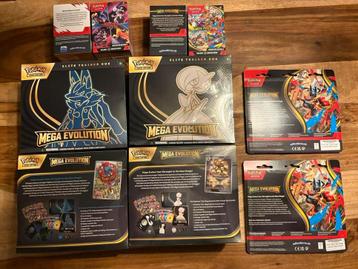 Diverse Pokemon boxen en bundels. beschikbaar voor biedingen