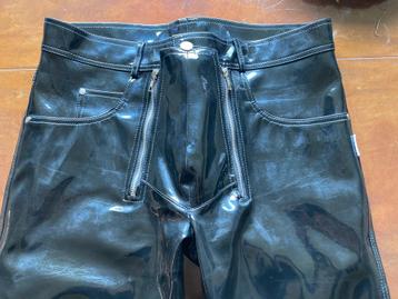 Mr Riegillio PVC Zimmerman pants ,mt M €50Incl verz PostNL