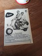 Advertentie van Vespa scooter 1 1954, Ophalen of Verzenden, Gebruikt, Overige typen