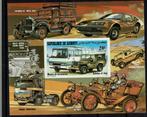 djibouti 1982 pf ongetand blok auto cars old timers auto's, Ophalen of Verzenden, Postfris, Auto's