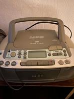 Sony Radio, Cassette & CD Speler - Alles in één!, Ophalen of Verzenden, Gebruikt, Radio, Met cd-speler