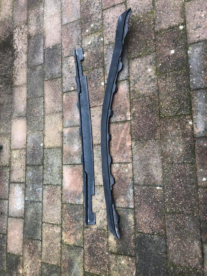 Mercedes SL/SLC W107 Rubber Bumper Lijsten, Auto-onderdelen, Carrosserie en Plaatwerk, Bumper, Mercedes-Benz, Voor, Gebruikt, Ophalen of Verzenden