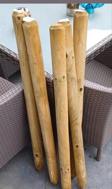 Tuinpalen 5 stuks gloednieuwe  beschikbaar voor biedingen