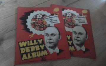 2 X albums Willy Derby (orgineel)  beschikbaar voor biedingen