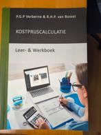 Kostprijscalculatie Leer- & Werkboek - Zo goed als nieuw, P.G.P Verberne & R.H.P. van Bussel, Ophalen of Verzenden, Zo goed als nieuw