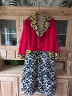 Carnavalsjas heren maat 56 - Handgemaakt en uniek!, Carnaval, Maat 56/58 (XL), Ophalen of Verzenden, Zo goed als nieuw