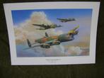 Bomber command's heavies., Verzamelen, Militaria | Tweede Wereldoorlog, Foto of Poster, Luchtmacht, Ophalen of Verzenden, Engeland