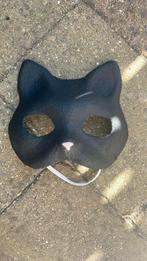 Therian masker zwart, Ophalen of Verzenden, Zo goed als nieuw, Knutselwerk