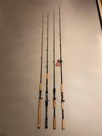 Jerkbait baitcast hengels (shimano, balzer, rozemeijer), Watersport en Boten, Ophalen, Zo goed als nieuw, Werphengel