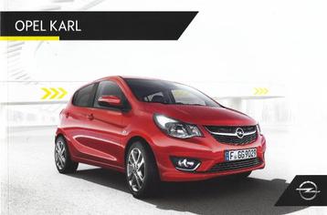 Brochure Opel Karl 2016 beschikbaar voor biedingen