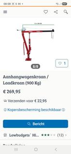 Aanhangwagenkraan / Laadkraan (900 Kg), Ophalen of Verzenden, Gebruikt