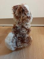 Husky hond knuffel bruin 34 cm, Ophalen of Verzenden, Hond