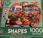 Happy Campers Puzzel 1000 stukjes, Een of twee spelers, Ophalen of Verzenden, Nieuw, Reisspel