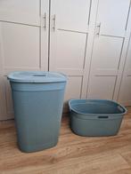Curver wasmanden blauw, Huis en Inrichting, Ophalen, Zo goed als nieuw, Blauw, Overige typen