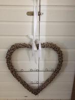 Mooi landelijk rotan hart voor foto`s/kaarten/notities., Huis en Inrichting, Woonaccessoires | Wanddecoraties, Ophalen, Zo goed als nieuw