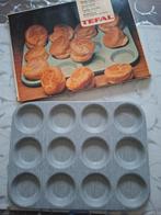 Tefal bakplaat soesjes, cakes, Ophalen of Verzenden, Gebruikt, Cupcakes, Bakvorm