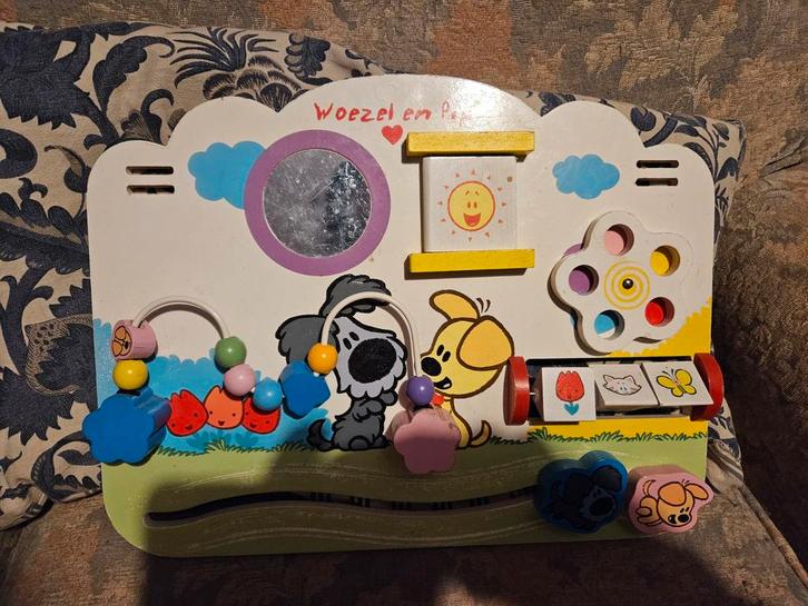 Woezel en Pip Houten Speelbord, Kinderen en Baby's, Speelgoed | Babyspeelgoed, Gebruikt, Ophalen