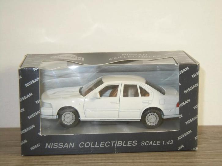 Nissan Maxima LHD - White - AHC Models 1:43, Hobby en Vrije tijd, Modelauto's | 1:43, Zo goed als nieuw, Auto, Overige merken