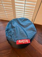 Blauwe Fatboy Zitzak poef  - 50x35 cm, Huis en Inrichting, Zitzakken, Ophalen of Verzenden, Blauw, Zitzak