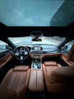 BMW 745e Luxe plug-in hybride, topstaat, volledig uitgerust, Auto's, BMW, Automaat, Achterwielaandrijving, Euro 6, Bruin