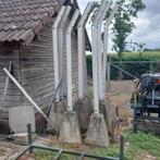 70 meter aluminium hekwerk, Tuin en Terras, Tuinhekken en Hekwerk, Ophalen, Gebruikt, Aluminium, Gaashekwerk