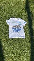 Wit T-shirt maat 122/128   (Basic needs), Gebruikt, Verzenden, Shirt of Longsleeve, Jongen
