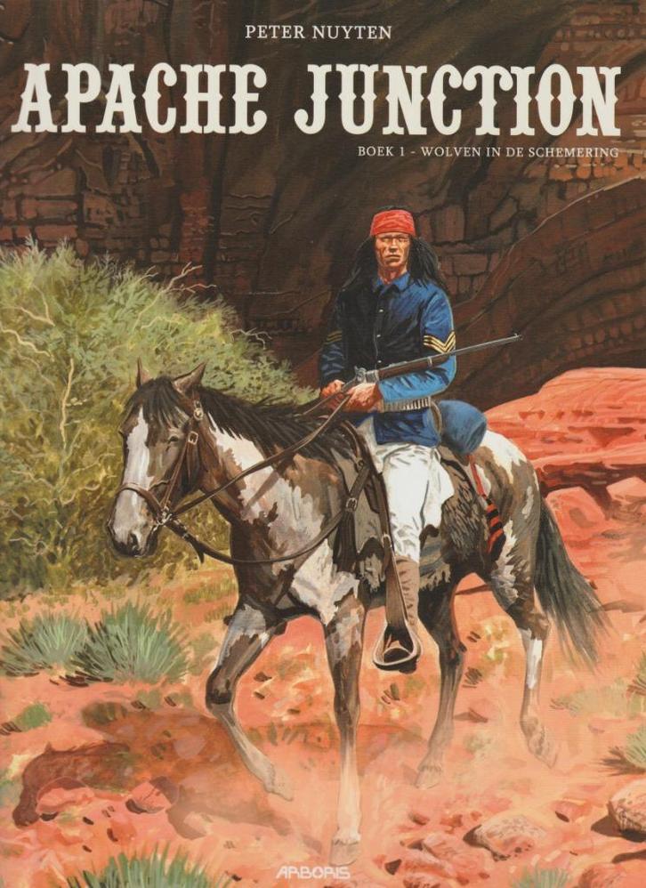 Apache Junction 1 t/m 5 Peter Nuyten, Boeken, Stripboeken, Zo goed als nieuw, Complete serie of reeks, Ophalen of Verzenden