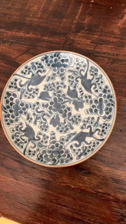 18e-eeuws Chinees Bord met Bloemen – Mabo Antiek Warnsveld, Antiek en Kunst, Antiek | Porselein, Ophalen of Verzenden