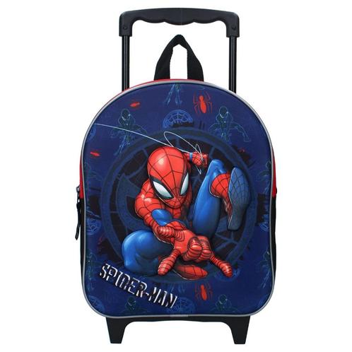 Spiderman 3D Trolley Rugzak - Marvel Reiskoffer en Rugtas, Sieraden, Tassen en Uiterlijk, Tassen | Reistassen en Weekendtassen