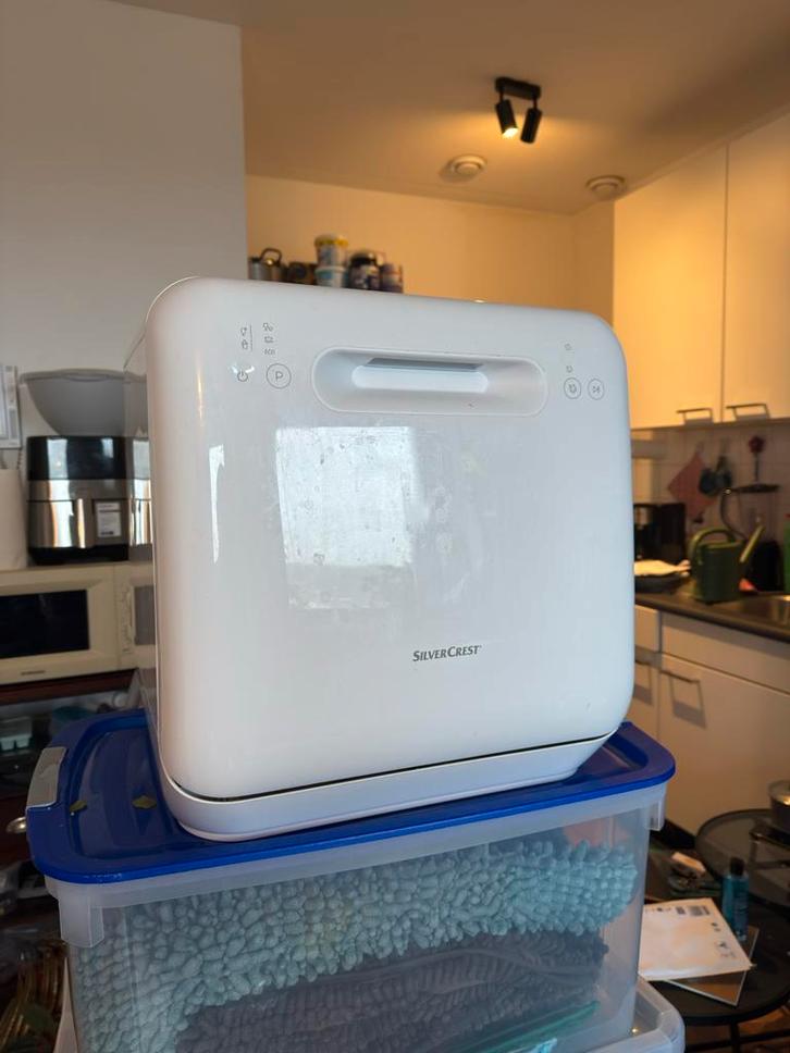 Silvercrest Mini Vaatwasser - Inclusief Vaatwastabletten!, Witgoed en Apparatuur, Vaatwasmachines, Zo goed als nieuw, Vrijstaand