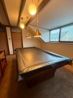 Vintage Wedstrijd Biljart met Accessoires, Ophalen, Gebruikt, Biljarttafel