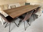 Eethoek eettafel met hoekbank klepbank, Ophalen, Gebruikt