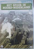 Het spoor in Noord-Nederland (3DVD), Overige typen, Ophalen of Verzenden, Trein, Zo goed als nieuw