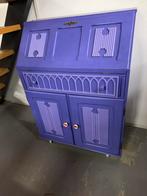 Paars Kastje met Opbergruimte, Huis en Inrichting, Kasten | Computermeubels, Gebruikt, 70 tot 120 cm, Ophalen of Verzenden, Minder dan 40 cm